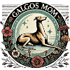 Galgos Mom Circular Floral