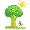 Broccoli Tree Swingin’ Days