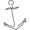 Anchor Sketch – Maritime Symbol of Durability