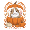 Cochon d’Inde Halloween Automne Citrouille Sweet