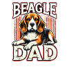 Graphique Beagle Dad