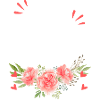 Future granny, flowery pregnancy announcement