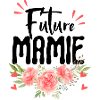 Future granny – Flowery pregnancy announcement