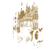 Tramway à Lisbonne illustration ocre