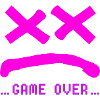 Game Over no Smile Pink