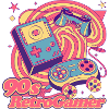 90s Retro Gamer Design Tee