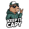 Keep It Capy Capybara Hoodie