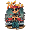 Biker Kid Oldtimer Vibe