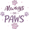 Always on the Purple Paws