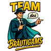 Team des Bräutigams Helden