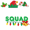 christmas squad. marry christmas