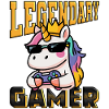 Legendary gamer - unicorn