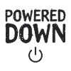 Powered Down Power Status Off