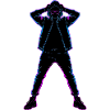 Berlin Rave Silhouette – Neon Night Vibes