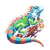 Status Effect: Continuous Chill | Iguana Terrarium