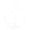 Anchor with rope motif