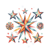 Rétro Star Noël