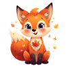 Autumnal fox