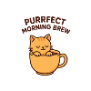 purrfect morning brew