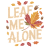 Chat Automne Drôle Laissez-moi tranquille