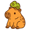 Capybara & Chameleon – Friends for Life 🦎🦫