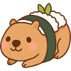 Capybara Sushi – cute & delicious 🍣🦫
