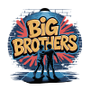Duo de graffitis Big Brothers