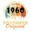 november 1960 birthday november 1960