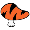 Tiger Mushroom Logo STICK Variant