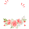 Future granny, flowery pregnancy announcement