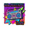 80s Mixband Boombox Neon Vibes