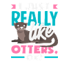 Realy Like Sea Otter Cartoon