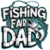 Fishing Dad Comic Tee