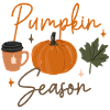 Autumn Pumpkin Season Illustration
