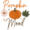 Pumpkin Mood Autumn Floral