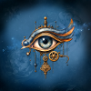 Steampunk Eye with Gears