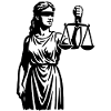 Justice | Justice in silhouette