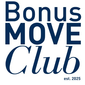 BonusMOVE Club – groß Rückenprint (blau)
