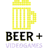 Pixel-Bier-Videospiele