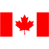 Stylized Red Canadian Flag