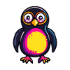 Penguin Halloween Zombie