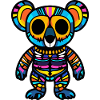 Koala Halloween Zombie
