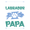 labrador hunde papa