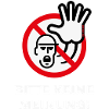 Bitte Keine Meinung! (Warnzeichen Warnschild / 3C)