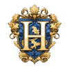 H Letter Name Crown