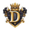 D Buchstabe Name Krone
