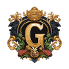 G Letter Name Crown