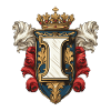 I Buchstabe Name Krone