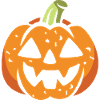 Funny Halloween Pumpkin Face