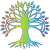 Mehrfarbiger Baum des Lebens
